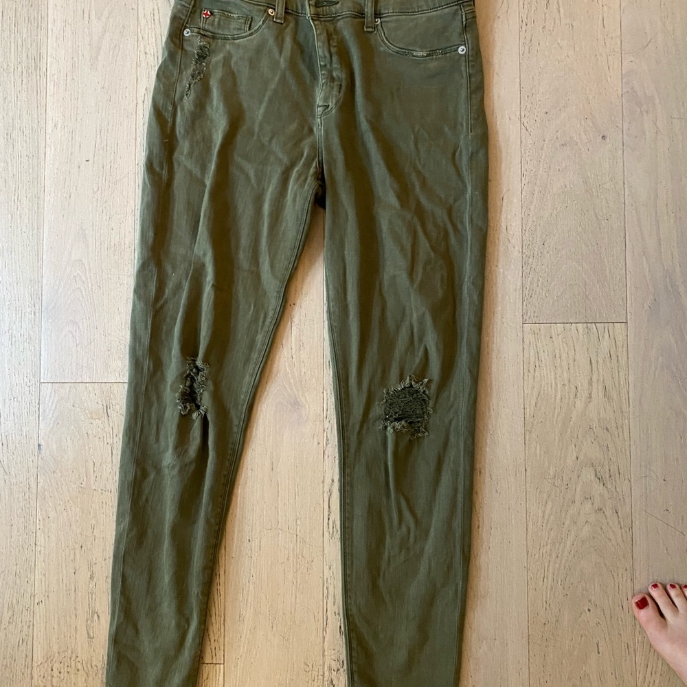 Hudson jeans raw hem size 31